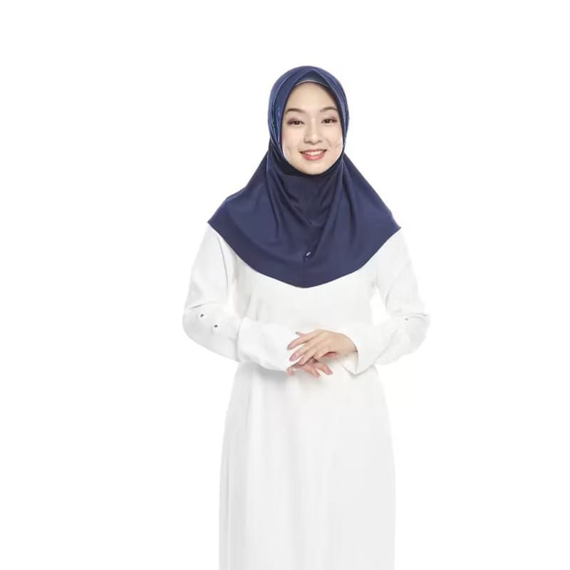 Hijab Sport polos Jersey - Jersey polos Anak sekolah - bergo polosan olahraga - kerudung volly