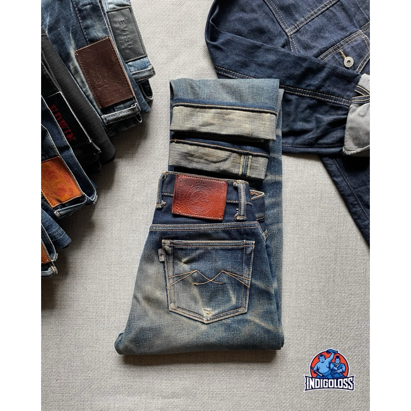 SAGE IRONCHIEF 23oz SELVEDGE DENIM JEANS [Denim Jeans Fading] not Wingman Momotaro Ironheart