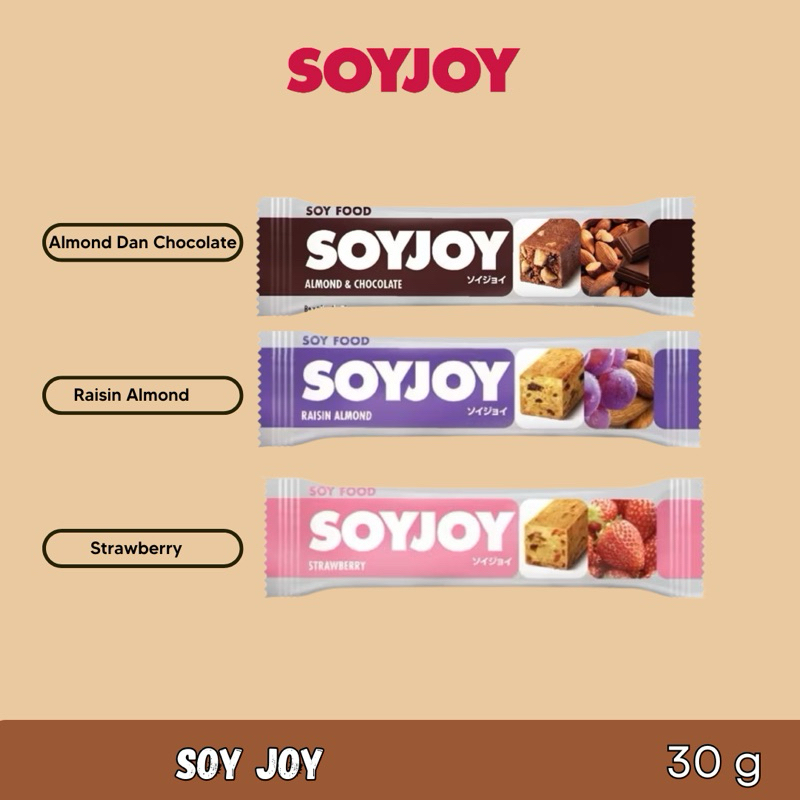 

SOYJOY Snack Bar Kedelai Almond & Chocolate 30gr