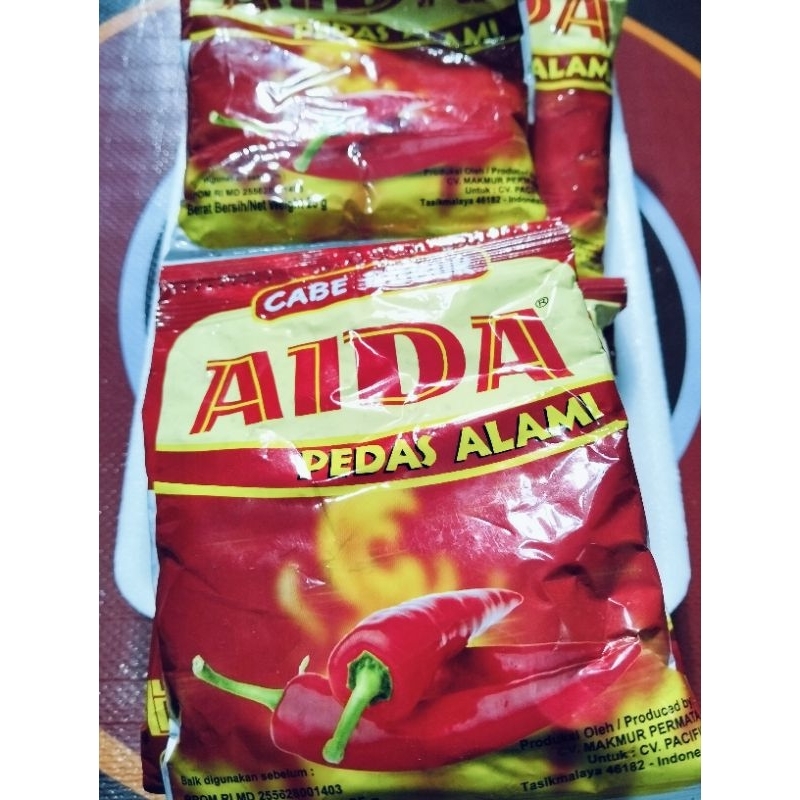 Cabai bubuk merk aida
