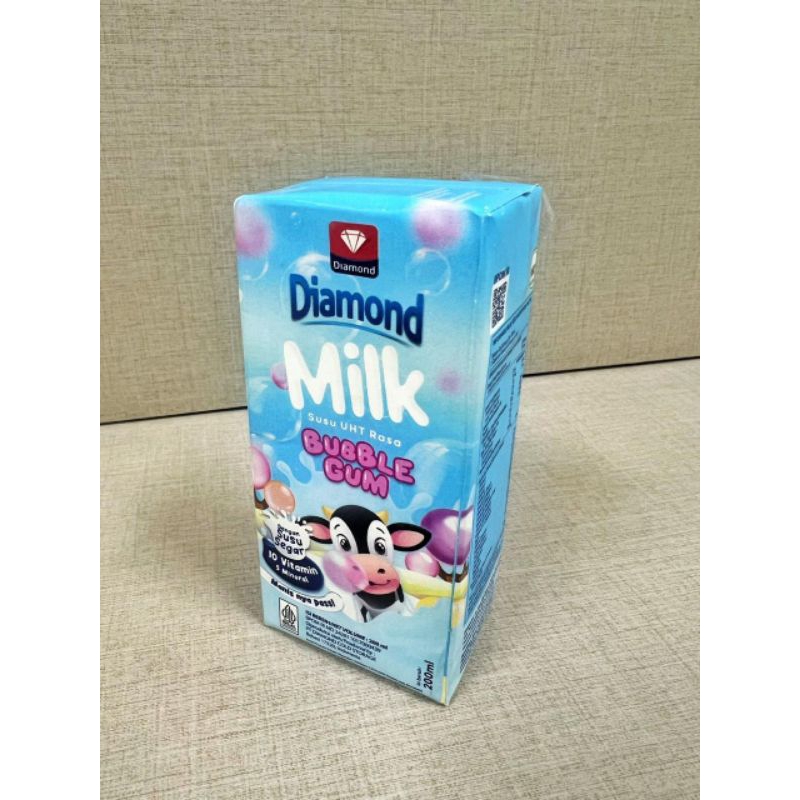 

Susu Uht Milk Rasa Bubble Gum 200ml