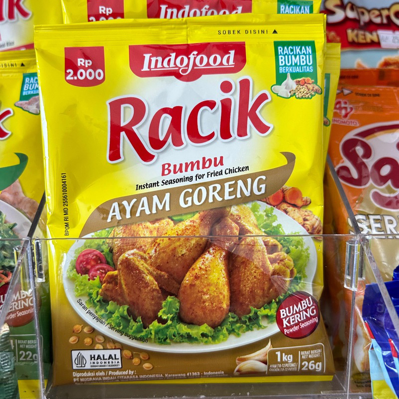 

BUMBU RACIK AYAM GORENG INDOFOOD