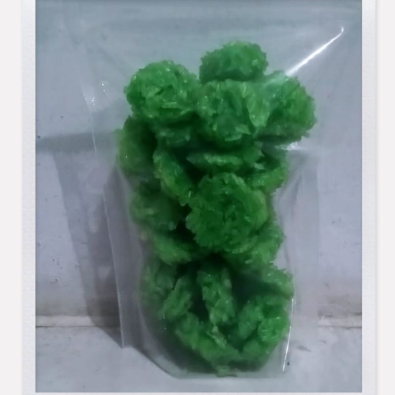 

Rengginang Mentah Khas TASIKMALAYA | Rasa Hijau Pandan