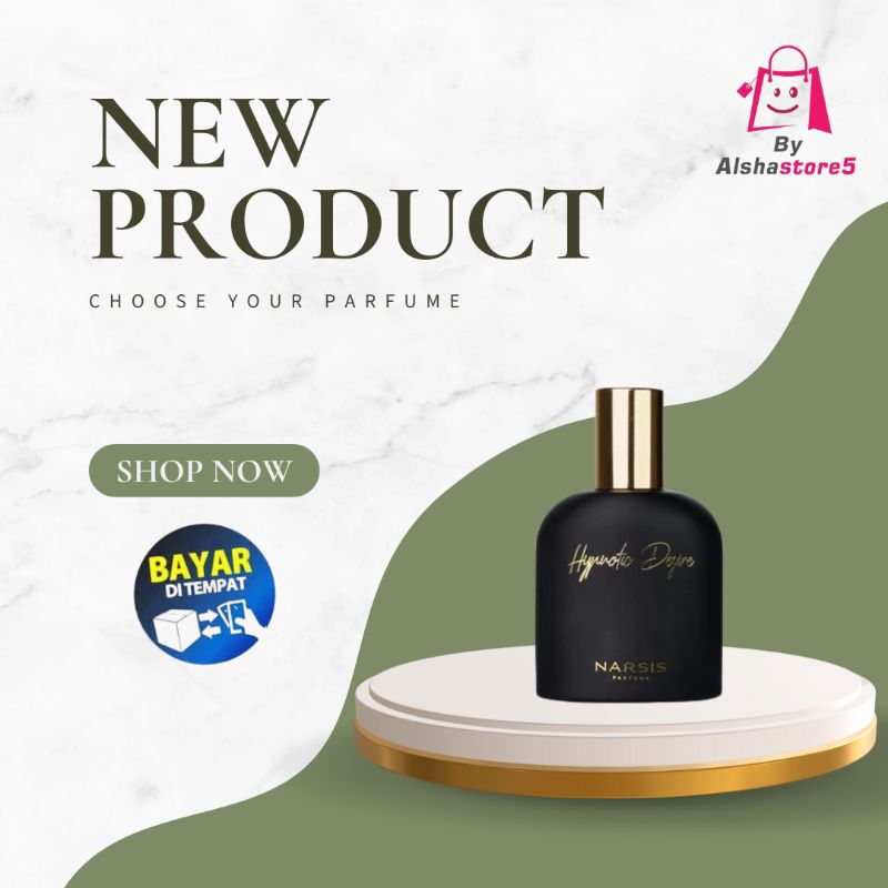 Parfume Narsis Hypnotic Desire Eau de Parfume Original 1PCS - Parfum Pria Wanita Tahan Lama 24 Jam