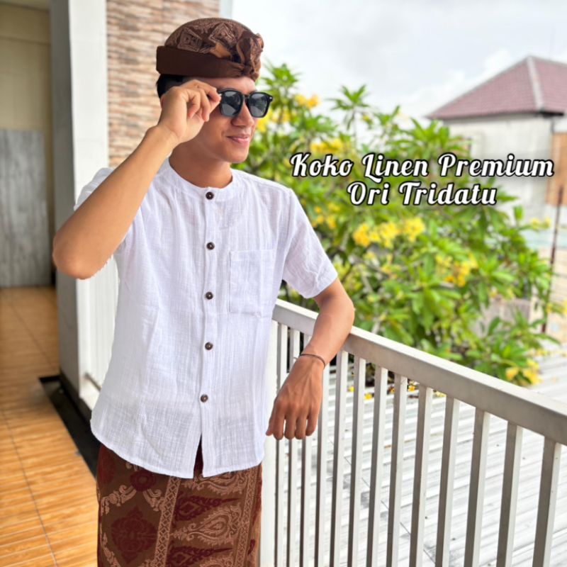 baju pria Bali kemeja premium