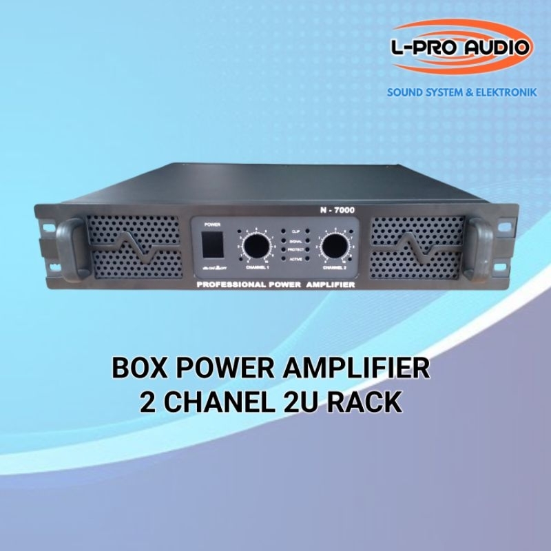 BOX POWER N7000 CASING POWER AMPLIFIER N 7000