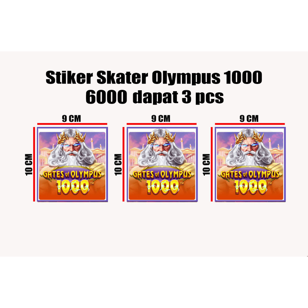 

Sticker mini uk 9 x 10 cm gambar skater olympus 1000