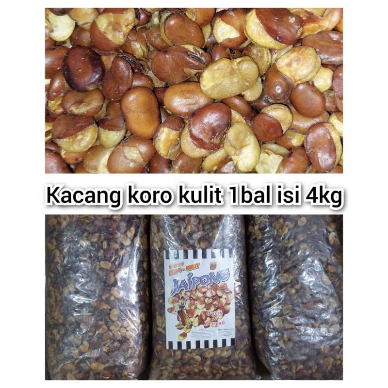 

KACANG KORO KULIT ENAK RENYAH GARING