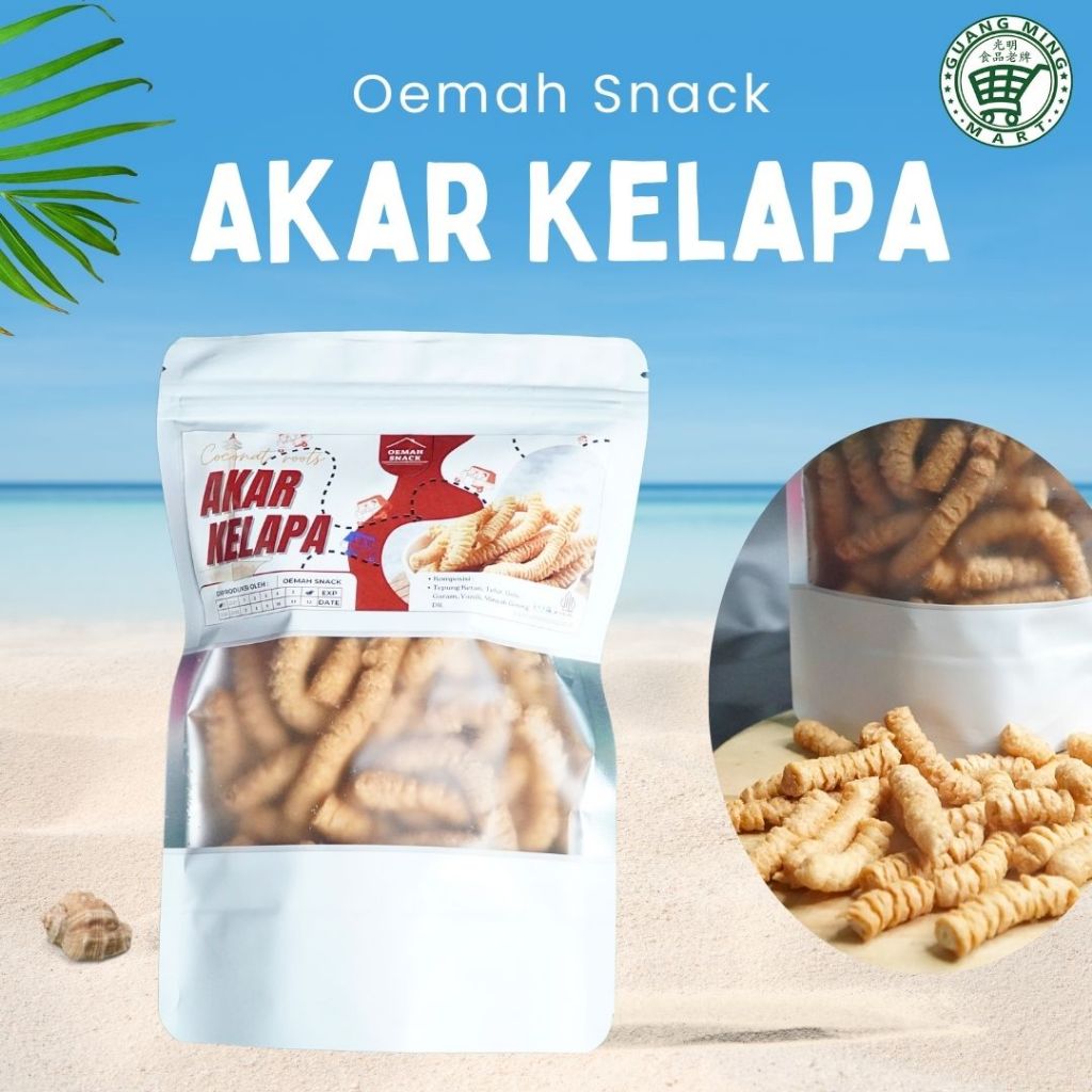 

Kue Akar Kelapa / Coconut Roots / Kue Kering Khas Betawi Gurih dan Renyah by Oemah Snack