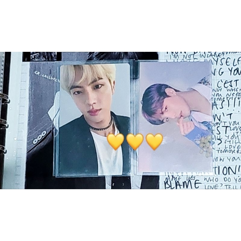 PC BTS OFFICIAL JIN FAKE LOVE JAPAN YOONGI POP UP PERSONA