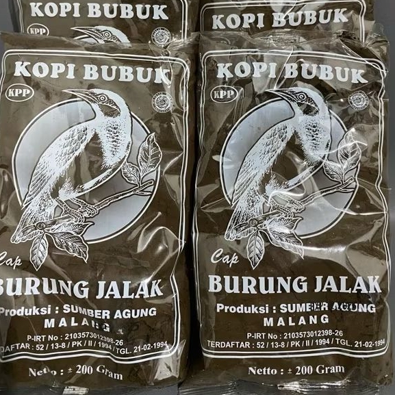 

(Langsung dari pabrik) KOPI BUBUK CAP JALAK 200g