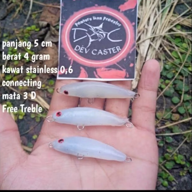 SWIMER UMPAN CASTING HAMPALA AIR JERNIH 5 CM 5 GRAM