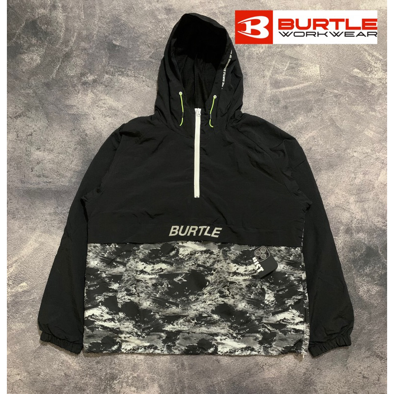 Jaket Gorpcore Halfzip Burtle Camo