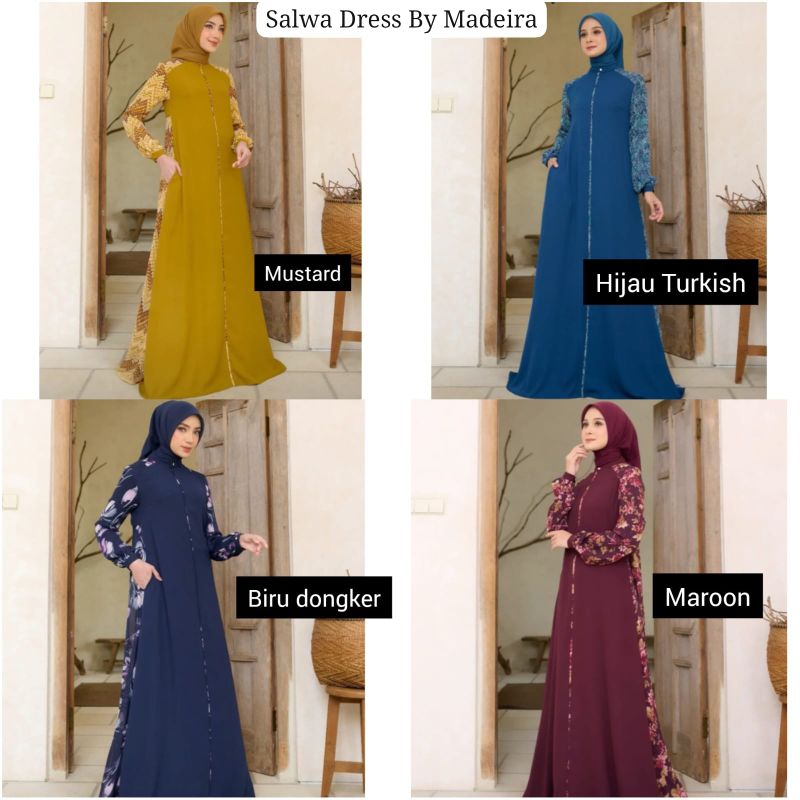 Salwa Dress By Madeira Original 100%