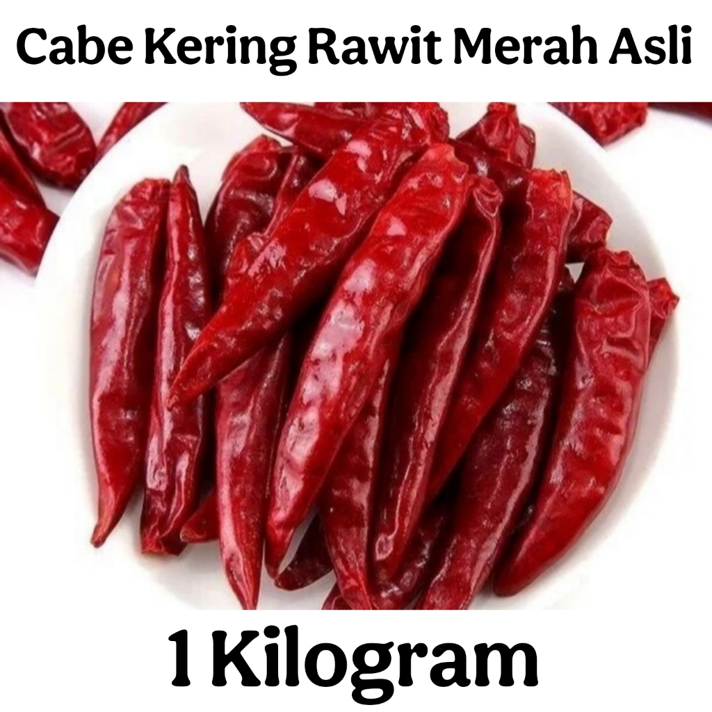 

Cabe Kering Rawit Merah Asli 1 Kilogram