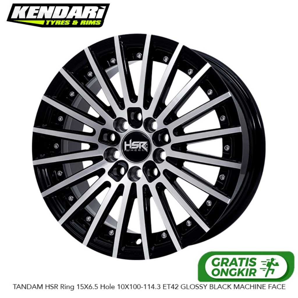 Velg Racing Mobil Avanza New Sienta Ertiga Ring 15 HSR TANDAM R15