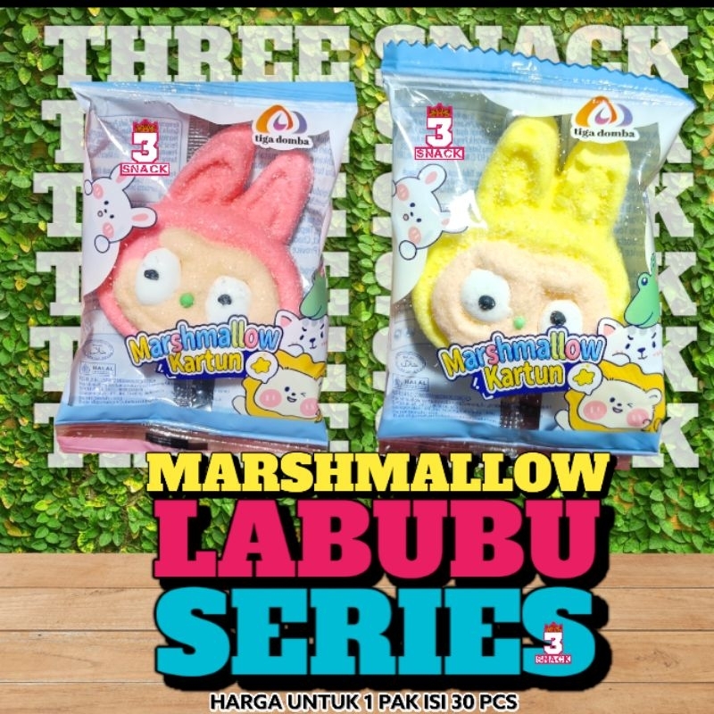

1 PAK MARSHMALLOW LABUBU ISI 30
