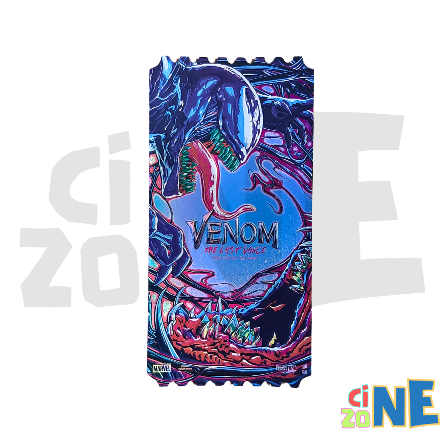 [ READY STOCK ] VENOM THE LAST DANCE MARVEL COLLECTIBLE TICKET MEGABOX KOREA