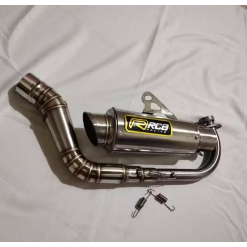 RCB Racing Knalpot Motor NMAX Stanlis Cacing