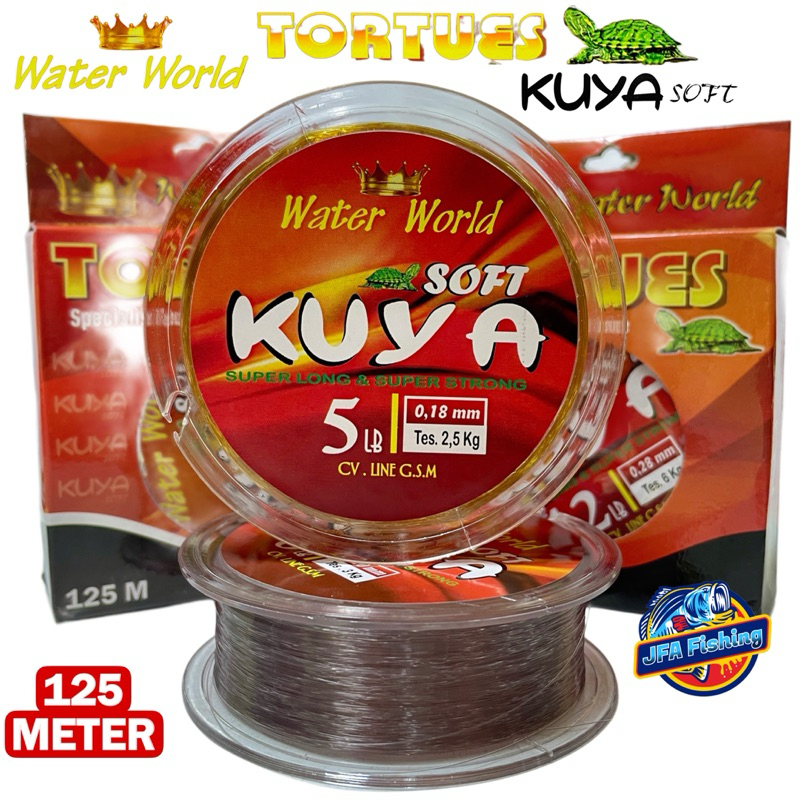 Senar Pancing Galatama Water World TORTUES Kuya Soft 125Meter