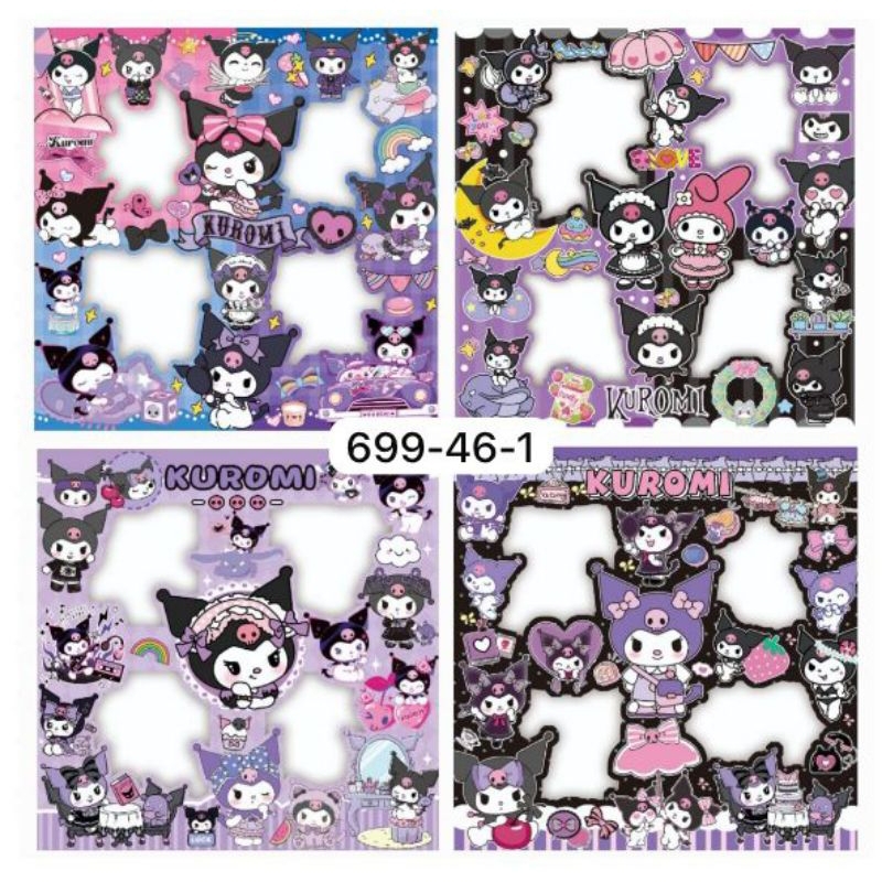 

Stiker Labubu Kuromi Isi 100pcs Murah