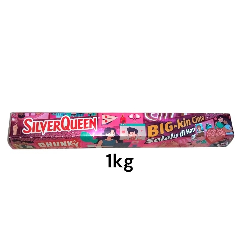 

READY STOCK! SILVERQUEEN SILVER QUEEN CHUNKY COKLAT 1KG KING SIZE LIMITED EDITION