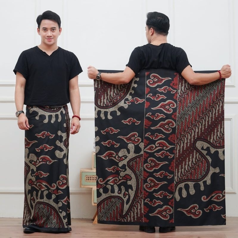 Sarung batik motif mega mendung