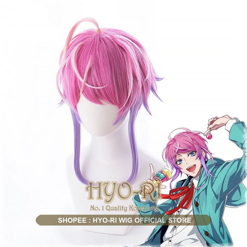 HYO-RI WIG : WIG RAMUDA AMEMURA WIG AMEMURA RAMUDA WIG COSPLAY ANIME HYPNOSIS MIC RAP BATTLE