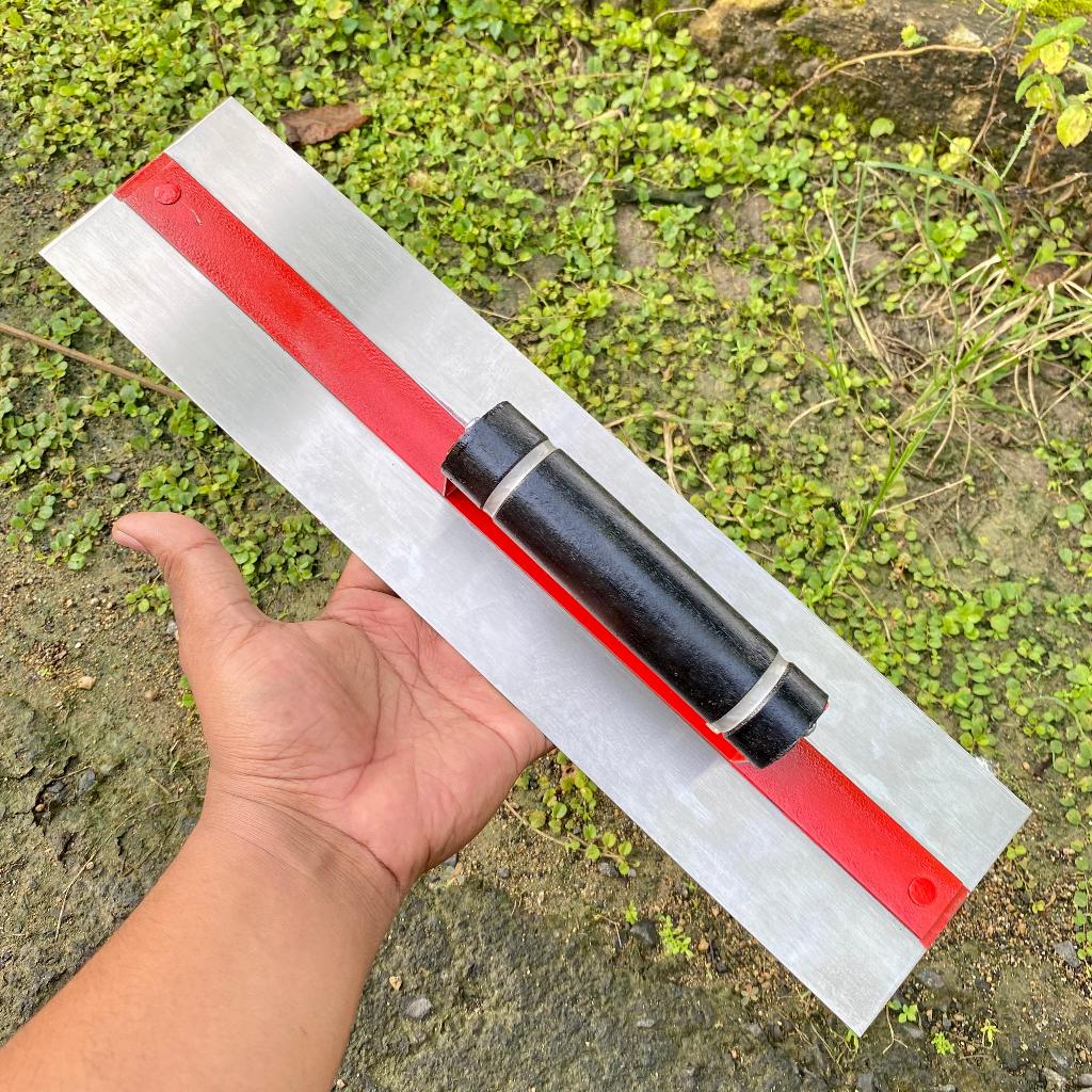 RASKAM/ROSKAM STAINLESS ALAT PERATA ACIAN SEMEN ANTI KARAT UK 40CM