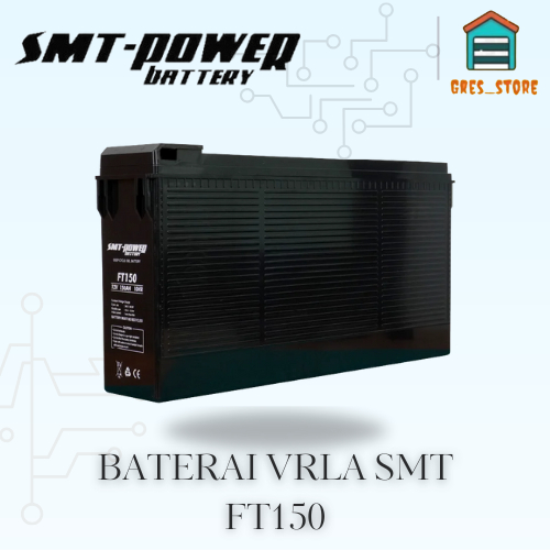 VRLA BATTERY FRONT TERMINAL SAMOTO 150 BATERAI VRLA FRONT TERMI 12V 150AH - FT150