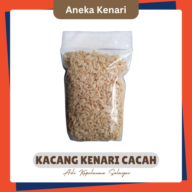 

KACANG KENARI KUPAS CACAH 1 KG ASLI KEPULAUAN SELAYAR