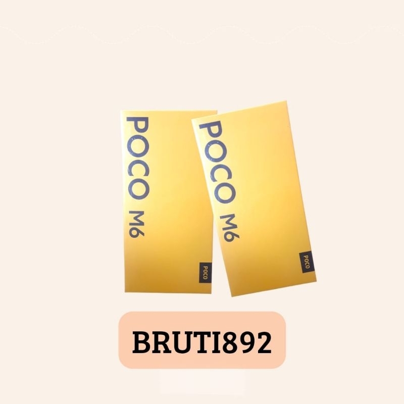 POCO M6 RAM 8/256