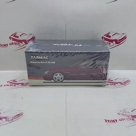 Tarmac Works Mercedes-Benz S 55 AMG Bordeaux Red Metallic