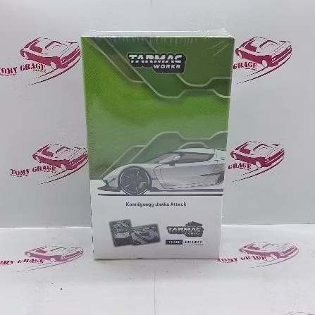 Tarmac Works Koenigsegg Jesko Attack White Lamley Special Edition