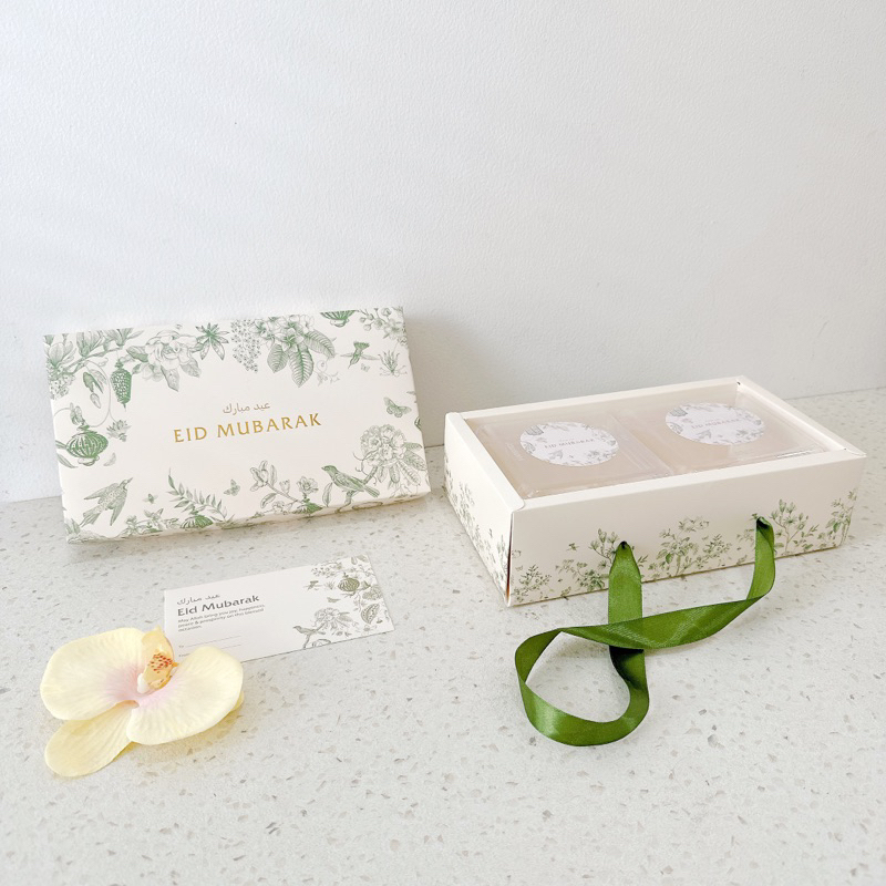 

(Isi 5 Pcs) Box Eid Fitri | Kotak kue kering Lebaran | Dus lebaran setengah loyang hampers
