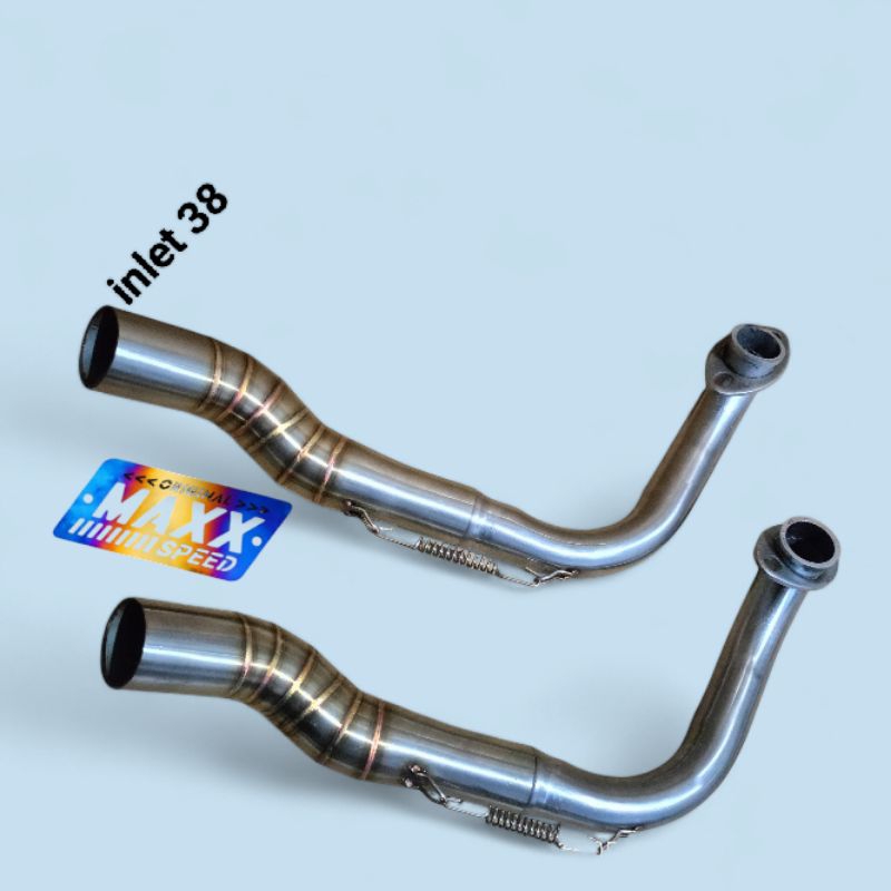 Leheran only inlet 38 full cacing knalpot standar racing ANTI GASRUK BEAT LAMA 2021 kebawah, Scoopy,