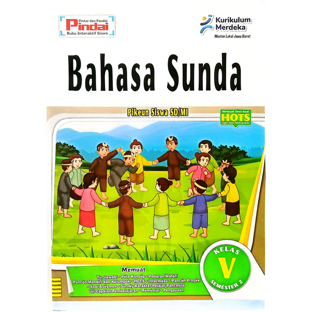 Buku LKS Bahasa Sunda Kurikulum Merdeka Kelas 5 SD/MI Semester 2