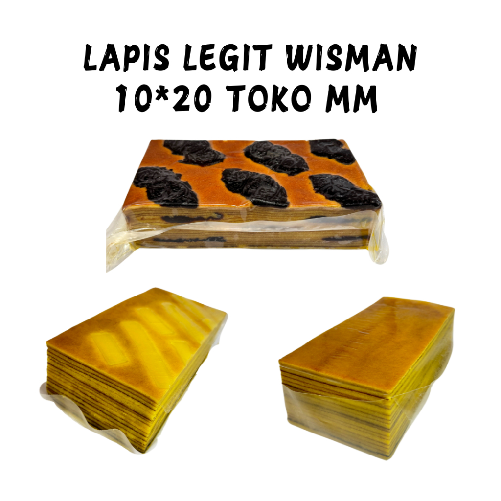 

TOKOMM - Lapis Legit Wisman 10x20 1/2 Loyang Sayangku