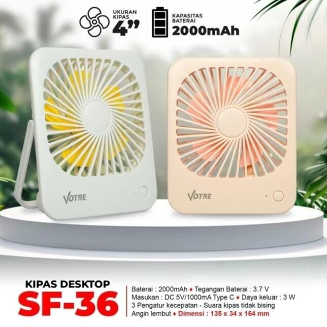MINI FAN KIPAS ANGIN ADVANCE VOTRE SF - 36