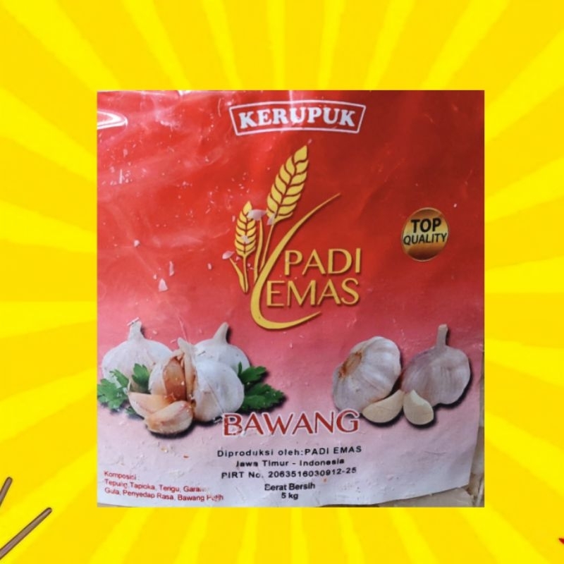 

Kerupuk Bawang Padi Emas REPACK 500gr KERUPUK BAWANG ASLI