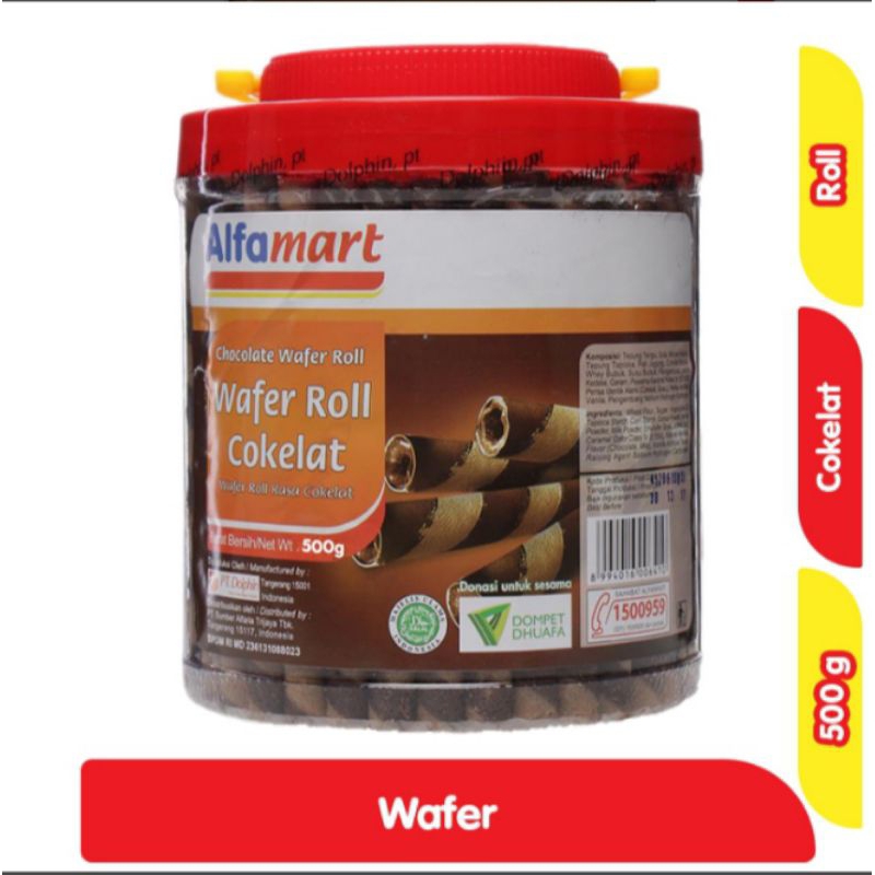 

Astor Wafer Roll Cokelat Bucket 500 g