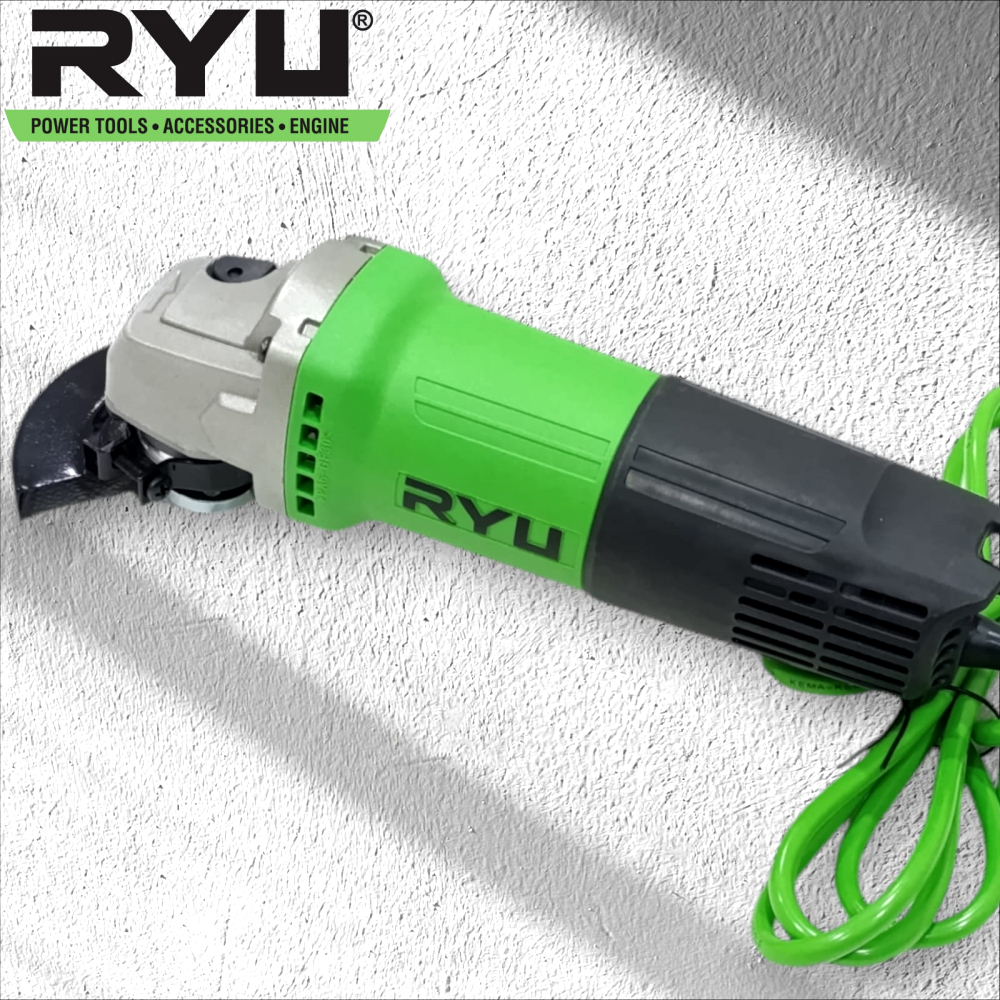 Shp1 RYU Gurinda Tangan Grinda Mesin Gerinda Tangan 4 inch RSG 100-3 Angle Grinder Angel Mesin