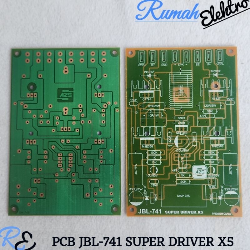 PCB SUPER DRIVER JBL 741 X5 PROFESSIONAL POWER FROM CREST AUDIO USA