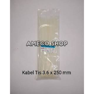 

Kabel Tis / Cable Ties 3.6 x 250 Putih