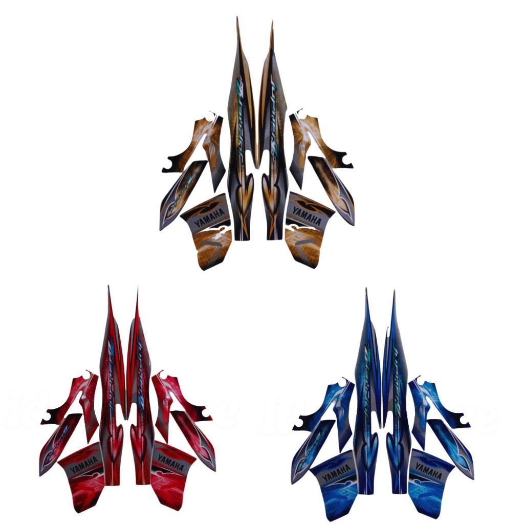 Stiker Striping  Yamaha Jupiter Z 2008 List Body Motor Yamaha Jupiter Z 2008 Terbaik