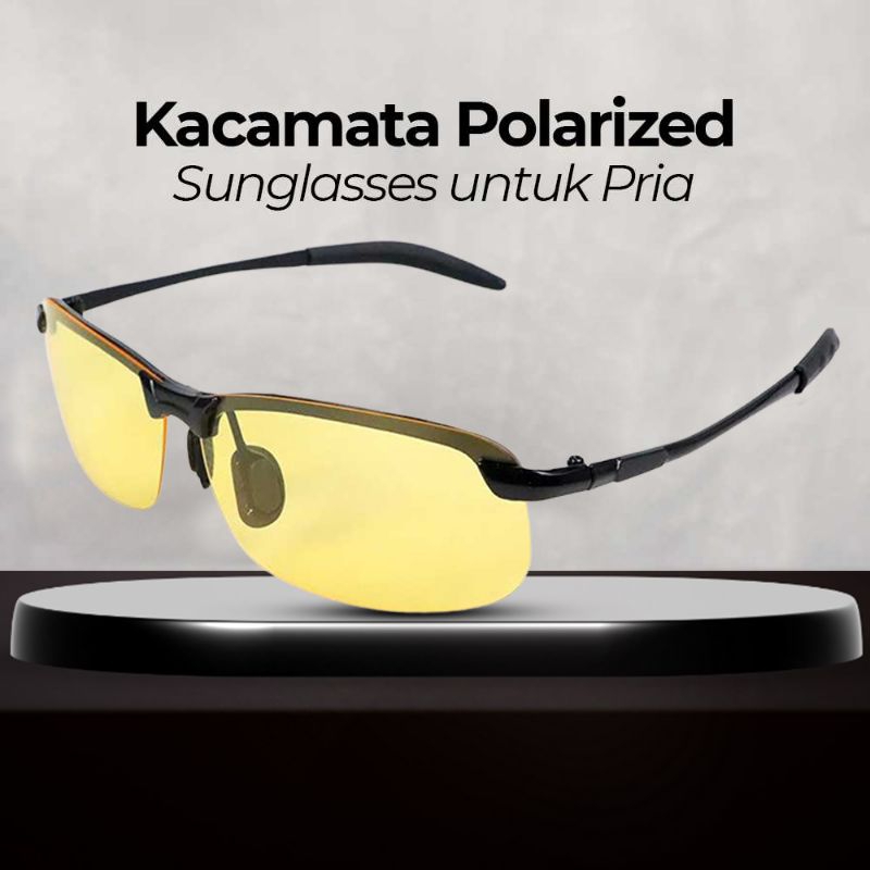 Kacamata Polarized Sunglasses -100%ORI