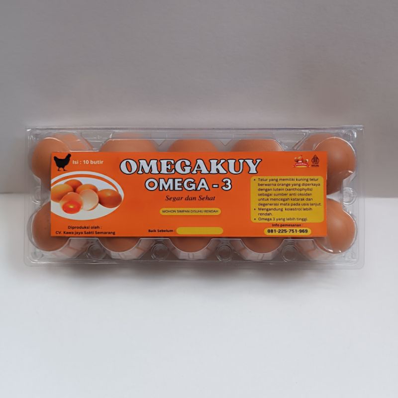 

OMEGAKUY TELUR AYAM OMEGA 3 (ISI 10 BUTIR)