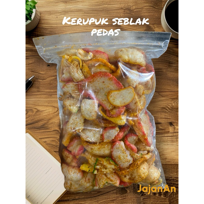 

Kerupuk Seblak Pedas- Jajan Yok Snack Mix - Nikmati Berbagai Aneka Snack!