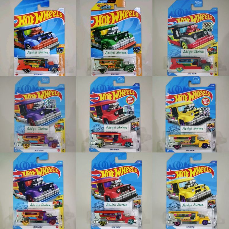 hotwheels hot wheels road bandit taxi hw art cars hw metro factory sealed hw fast transit let's lets