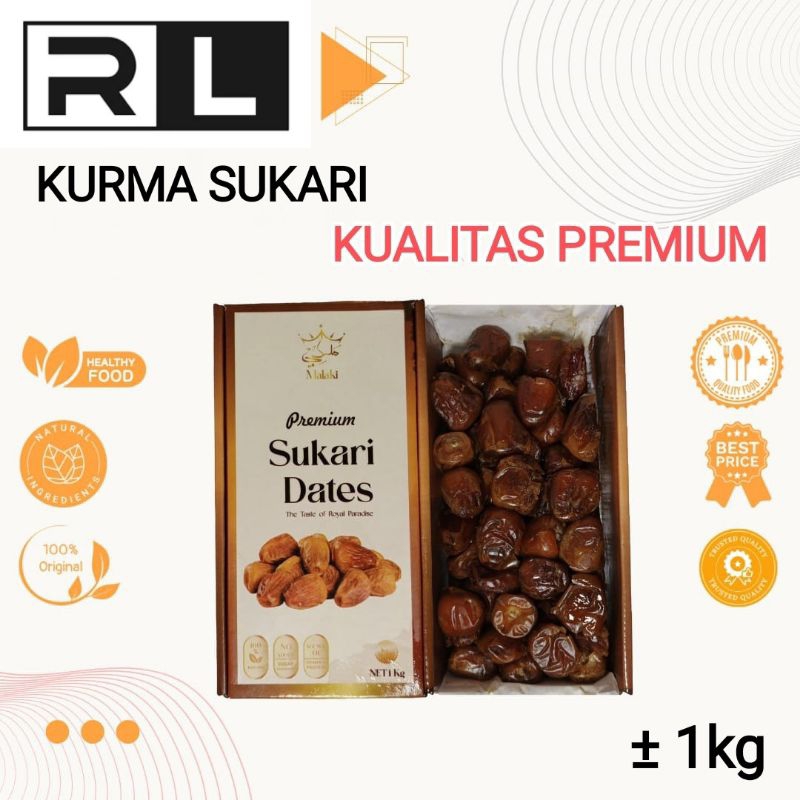 

Kurma Sukari Malaki Premium Dus 1 kg